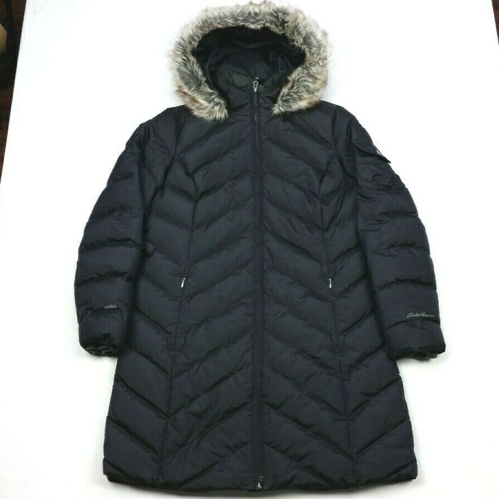 Eddie Bauer Sun Valley 550 Down Puffer Parka Coat